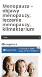 Mobile Screenshot of e-menopauza.pl