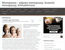 Tablet Screenshot of e-menopauza.pl